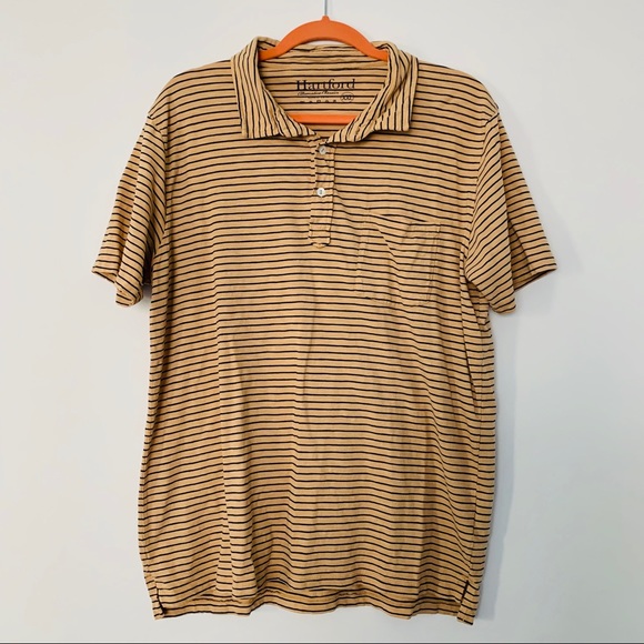 Hartford Other - Hartford Men’s Striped Polo Shirt